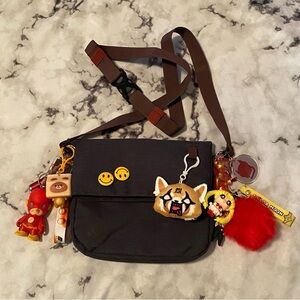 LOADED 🙂🔥 Y2K Sanrio Sailor Moon Trinket Charm Keychain Crossbody Junk Bag